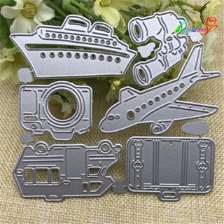 【AG】Ship Plane Metal Cutting Dies DIY Scrapbook Emboss Paper Album Art Stencil