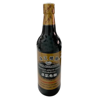 เพิร์ลริเวอร์บริดจ์ซีอิ้วขาวสูตรเห็ดหอม 500มล.  /  Pearl River Bridge Mushroom Flavored Superior Dark Soy Sauce 500ml.