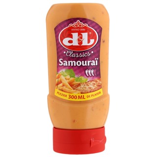 ดีแอนด์แอลคลาสสิคซามูไรซอสสำหรับปิ้งย่างรสเผ็ด 300มล.  /  D&amp;L Classic Samurai Sauce 300ml.