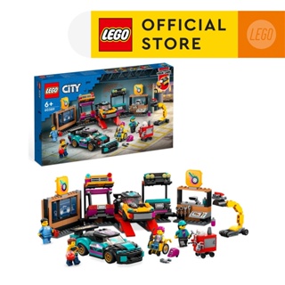 LEGO City 60389 Custom Car Garage Building Toy Set (507 Pieces)