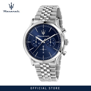 [2 Years Warranty] Maserati Epoca 42mm Case Mens Chronograph Quartz Stainless Steel Watch R8873618024