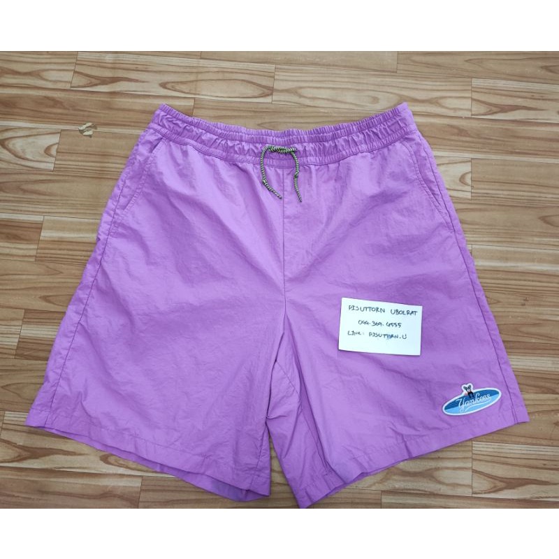 กางเกงขาสั้น MLB สีม่วง