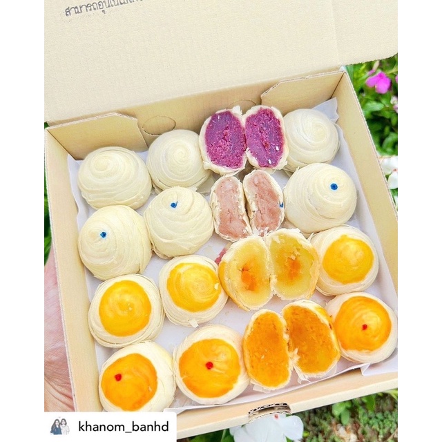 (โค้ดวิดีโอลด 30%) สินค้าขนมเปี๊ยะหอมรวมไส้