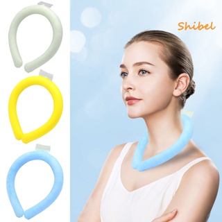 HOT_ Ice Collar การระบายความร้อนอย่างรวดเร็ว ทนต่ออุณหภูมิต่ำ การกระจายความร้อน ไม่สะดวกสบาย คูลเลอร์คอฤดูร้อน อุปทานกลางแจ้ง