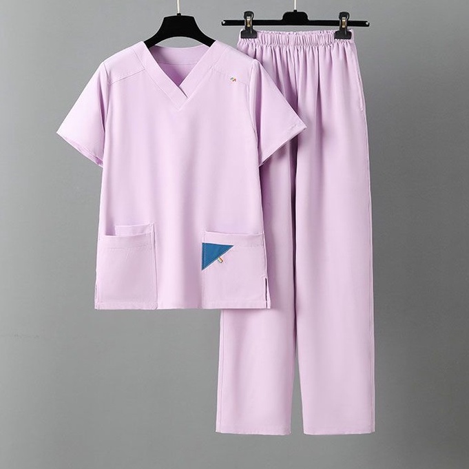☑ขายดีมาก ชุดพยาบาล ชุดปฏิบัติการภายใน ชุดอาชีพTwo Piece 1 Set Working Nursingชุดโออาร์ ห้องผ่าตัด ห้องคลอด ราคา ถูกที่สุด ดีลบีเคเค แกลเลอรีภาพที่ 6