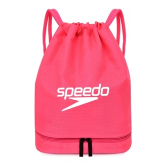 ใหม่ speedo ความเร็วอัตราส่วน Tao แห้งเปียกแยกชุดว่ายน้ำ Drawstring กระเป๋าเป้สะพายหลังกันน้ำมัดปากถุงชายหาดทะเล