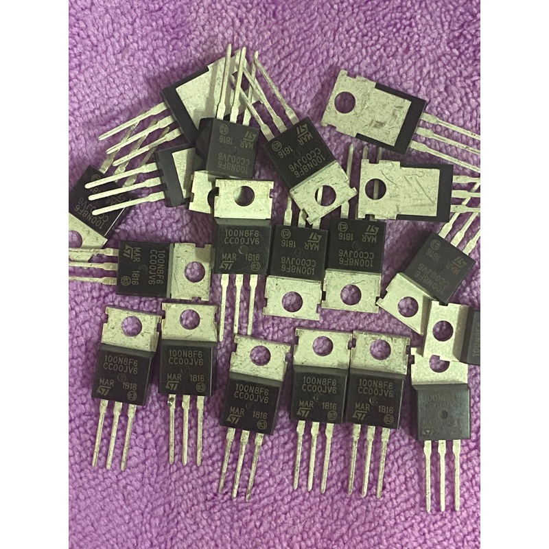MOSFET 100N8F6 มอสเฟส 100A80Vมีของพร้อมส่งในไทย