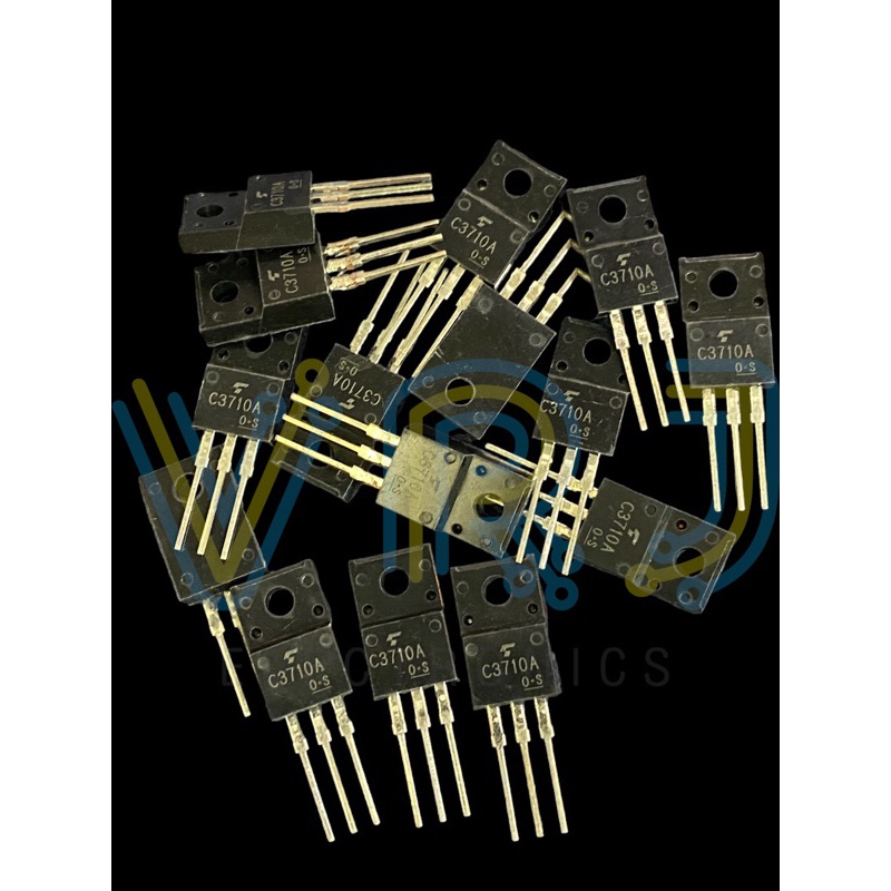 Transistor  2SC3710 -C3710 แท้ใหม่ NPN 12A 80V