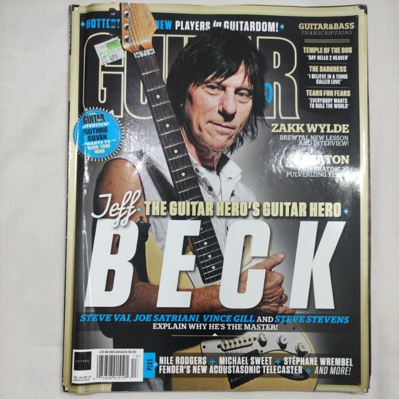 Guitar World Holiday 2019, Jeff Beck issue "The guitar hero's guitar hero"