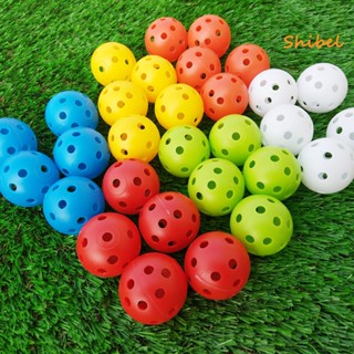 HOT_ 12 ชิ้น Outdoor Hollow Practice Training Balls ผู้ชายผู้หญิงเด็ก