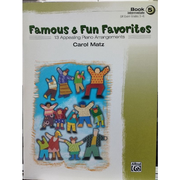 FAMOUS & FUN FAVORITES INTERMEDIATE BOOK 5 /038081258935