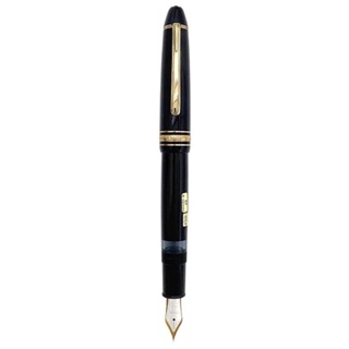 【Direct from Japan】 Montblanc Fountain Pen Black Gold YG WG Meister Stik