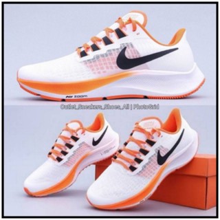 รองเท้า Nike Air Zoom Pegasus 37 White Orange Unisex ชาย หญิง [ ของแท้💯 พร้อมส่งฟรี ]