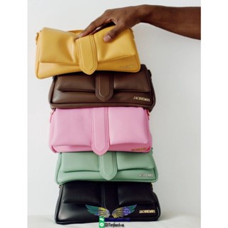 Jacquemus Le Bambimou crossbody shoulder flap messenger socialite padded pillow clutch pouch