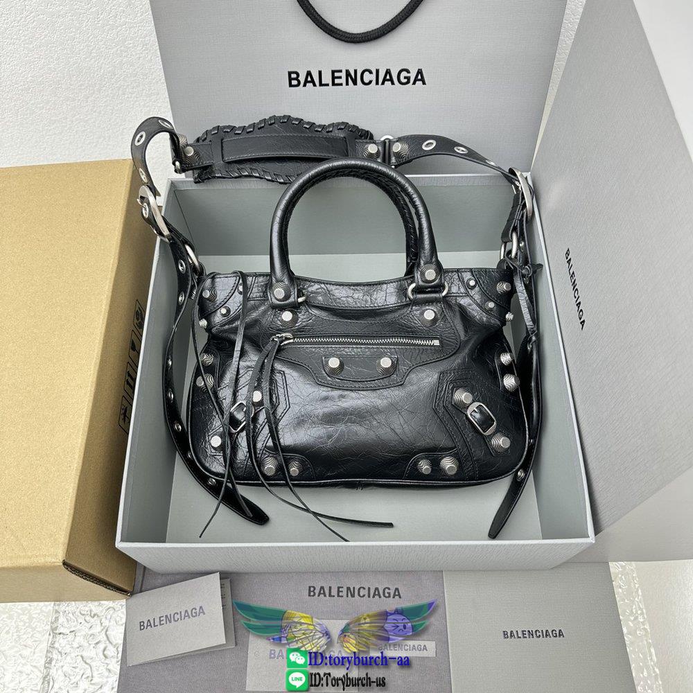 Balenciaga Neo cagole crossbody shoulder commuter tote bag foldable shopper handbag