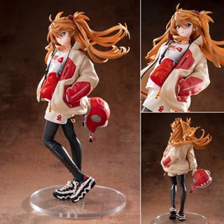 ✢℗Evangelion EVA Asuka RADIO2 รุ่นที่สองทำมือสาวสวยอินเทรนด์รุ่นที่สองตกแต่งอะนิเมะ