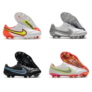 Nike Legend IX รองเท้าบูทฟุตบอล ผ้าถัก สําหรับผู้ชาย Tiempo Legend 9 Elite FG