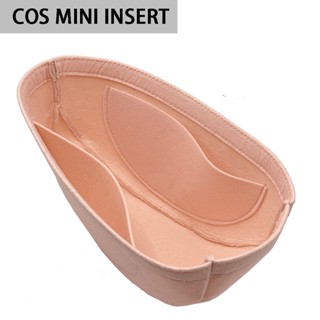 Bluana COS MINI จัดระเบียบและดันทรงกระเป๋า กระเป๋าผ้าสักหลาด ใส่อุปกรณ์เสริม จัดระเบียบ กระเป๋าด้านใน D100