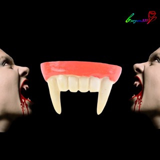 【AG】Vampires Fake Teeth Eye-catching Terrifying Strong Visual Effect Performance Long Sharp Vampires Teeth Halloween