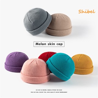 HOT_ Beanie เส้นใยอะคริลิกยืดหยุ่นสูงกันลม Brimless ถัก Skullcap สำหรับ Unisex