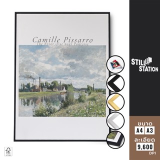 โปสเตอร์แต่งห้องสไตล์วินเทจ ภาพวาดของ Camille Pissarro สำหรับติดผนัง