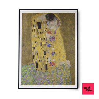 โปสเตอร์วินเทจตกแต่งผนังภาพวาด Gustav Klimts สำหรับแต่งห้อง