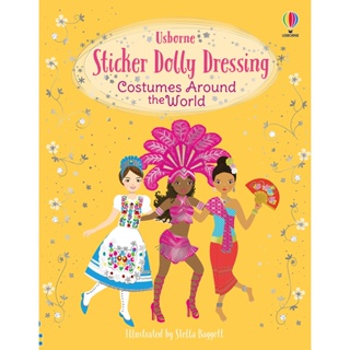 NEW! หนังสืออังกฤษ Sticker Dolly Dressing Costumes around the World (Sticker Dolly Dressing) [Paperback]