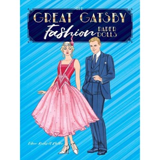 NEW! หนังสืออังกฤษ Great Gatsby Fashion Paper Dolls [Paperback]