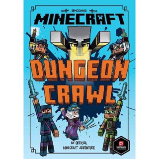 NEW! หนังสืออังกฤษ Minecraft: Dungeon Crawl (Woodsword Chronicles #5) (Woodsword Chronicles) [Paperback]