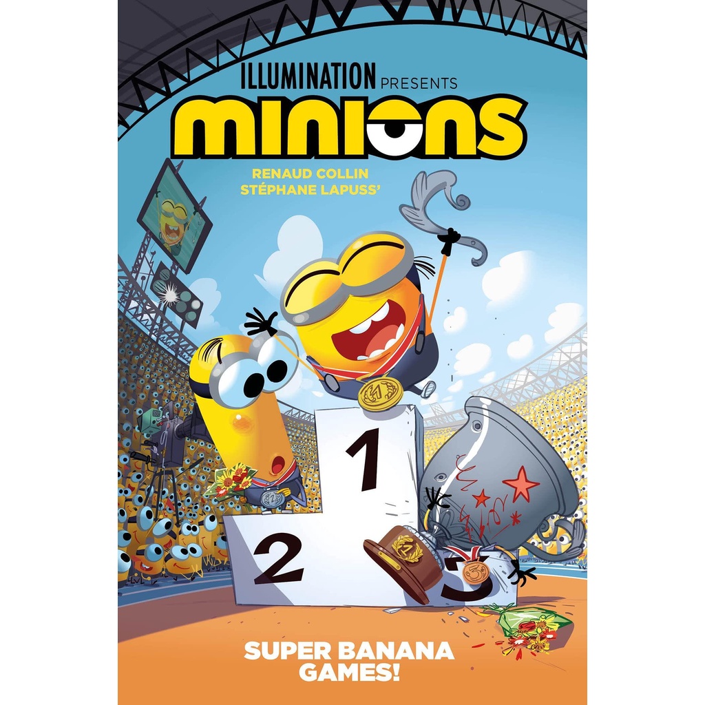 NEW! หนังสืออังกฤษ Minions: Super Banana Games! (Minions) [Hardcover]