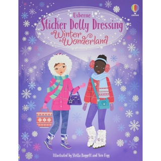NEW! หนังสืออังกฤษ Sticker Dolly Dressing Winter Wonderland (Sticker Dolly Dressing) [Paperback]