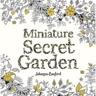 NEW! หนังสืออังกฤษ Miniature Secret Garden [Paperback]