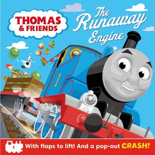 NEW! หนังสืออังกฤษ Thomas &amp; Friends: the Runaway Engine Pop-Up (Board Book) [Hardcover]