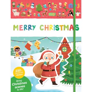 NEW! หนังสืออังกฤษ My Very First Stickers: Merry Christmas (My Very First Stickers) [Paperback]