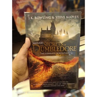 NEW! หนังสืออังกฤษ Fantastic Beasts: the Secrets of Dumbledore - the Complete Screenplay [Hardcover]