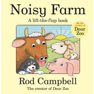 NEW! หนังสืออังกฤษ Noisy Farm : A lift-the-flap book (Board Book) [Hardcover]