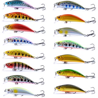 Shengyao เหยื่อตกปลา รูปปลาซิว 5 กรัม 50 มม. 5 กรัม 1 ชิ้น Minnow Fishing Lure Swimbait Sinking Baits