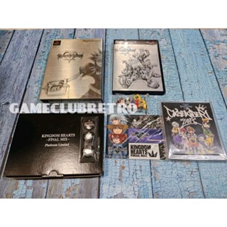 Kingdom Hearts Final Mix Platinum Limited Edition Play Station 2