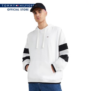 Tommy Hilfiger เสื้อแขนยาวผู้ชาย รุ่น DM0DM15698 YBR - สีขาว