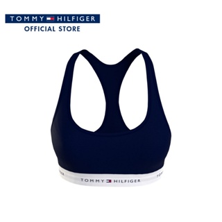 Tommy Hilfiger สปอร์ตบราผู้หญิง รุ่น UW0UW03820 DW5 - สีกรมท่า