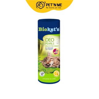 Biokats ไบโอแคท เม็ดกำจัดกลิ่นห้องน้ำแมว กลิ่นวอล์ค อินเดอะ ฟอเรสต์ 700 g