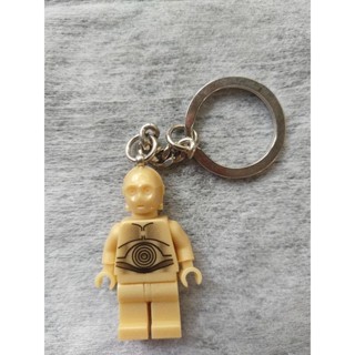 พวงกุญแจ ของแท้ Lego Star Wars C-3PO Key Chain with LEGO Logo on Back Item No: 4202665