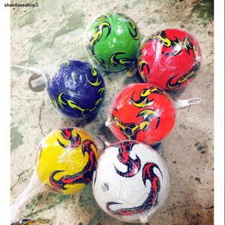 จัดส่งที่รวดเร็ว﹍☬✠sheetlassshop3ลูกฟุตบอลเล็ก หนังเย็บ บอลหนัง เบอร์ 2 (14-15cm) soccer ball