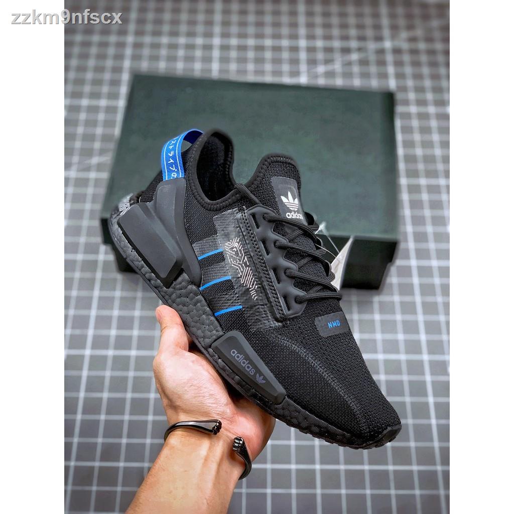 AD NMD_R1 v2 “Circuit Board” Black Mens Sports Running Shoes