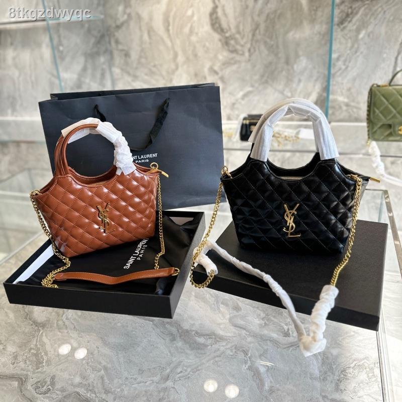 ☸๑✷Ysl Mini Tote Bag Women Handbags Fashion Casual Shoulder Crossbody
