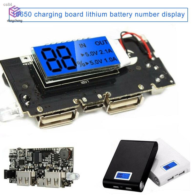 Mobile Power Bank Battery Charger Module Board Dual USB Digital Dual USB, Digital Display