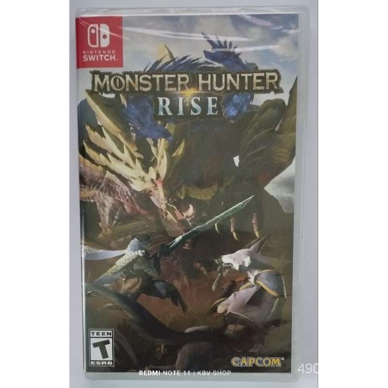 (มือ 2 พร้อมส่ง)Nintendo Switch : Monster Hunter Rise มือสองเมล็ดพันธุ์ GVNM