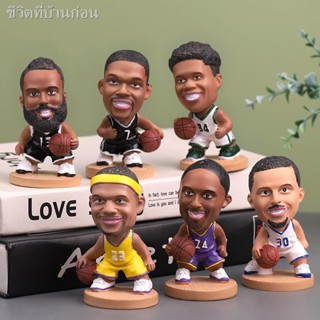 NBA star blind box hand office โมเดล Kobe Bryant James Curry ของขวัญวันเกิดอุปกรณ์ต่อพ่วงบาสเก็ตบอล