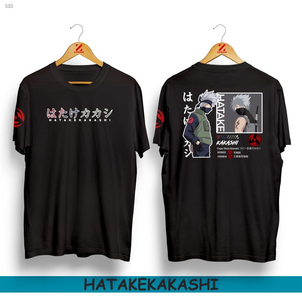 Anime T-Shirt/HATAKE KAKASHI NARUTO BARYON/Japanese T-Shirt/DISTRO T-Shirt