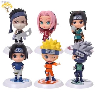 [Cheap] 6pcs/set Classic Figurine Naruto PVC Action Figure Toys Full Set Model Gifts for Kids